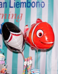Balon berbentuk Ikan Nemo