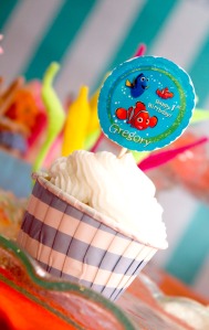 Personalized Label untuk Topper Cupcake